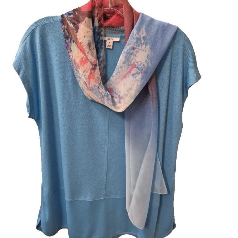 BAR III Plus 100% silk Scarf! Beautiful Colors
